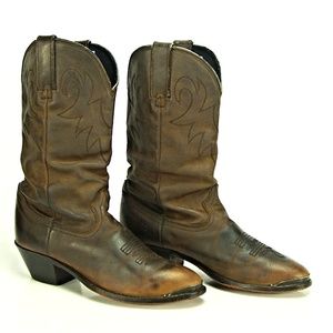 Durango Women's  Distressed Brown Cowboy Boots.